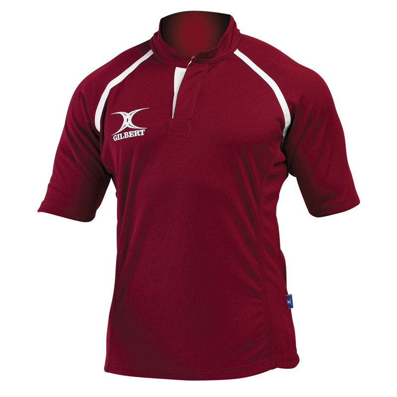 Gilbert Xact Match Rugby Shirt Plain